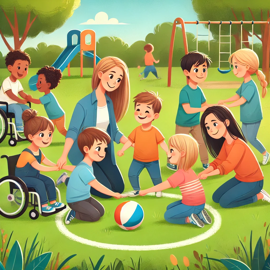 Children enjoying the outdoors